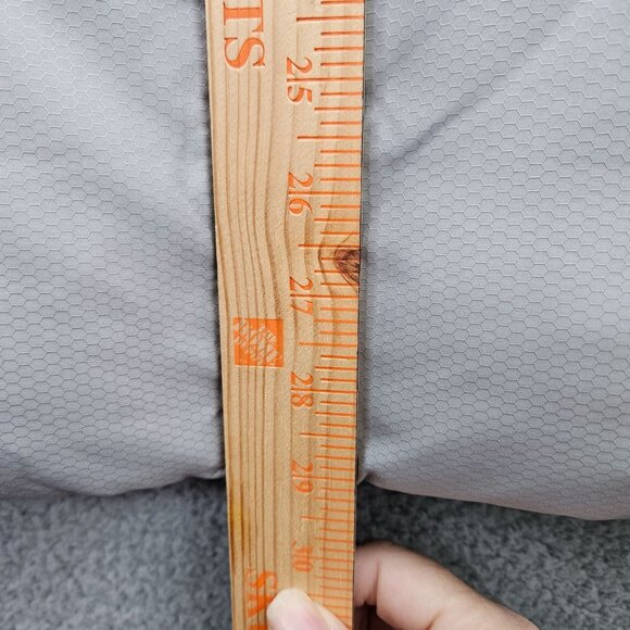 Tek Gear Mens XL Gray Puffer Vest With Zipper Pockets - Picture 4 of 4